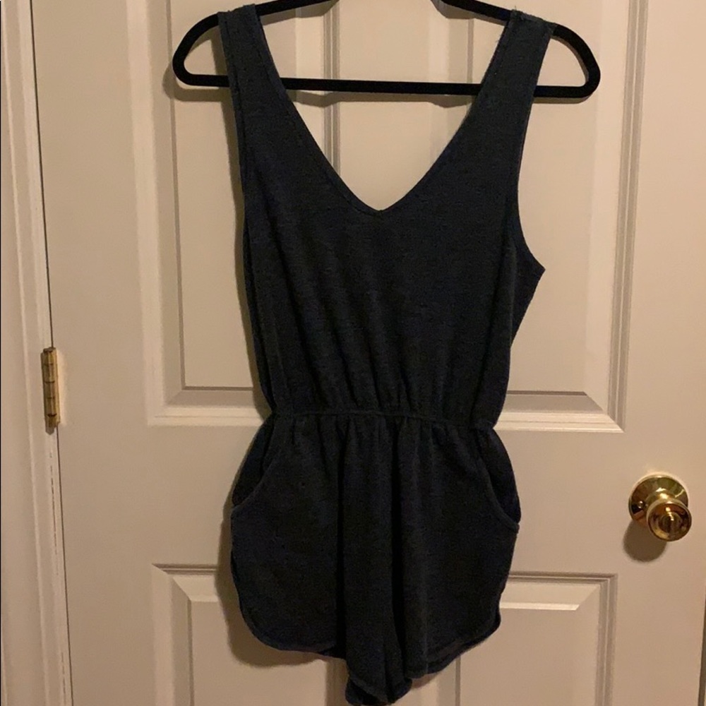 Blue Romper